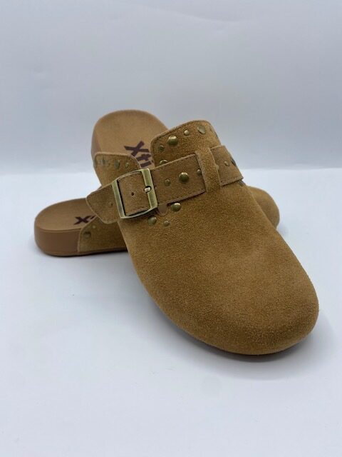 Ciabatte Donna XTI Boston Cammello con Borchie – 2115788/065 - Foto 4