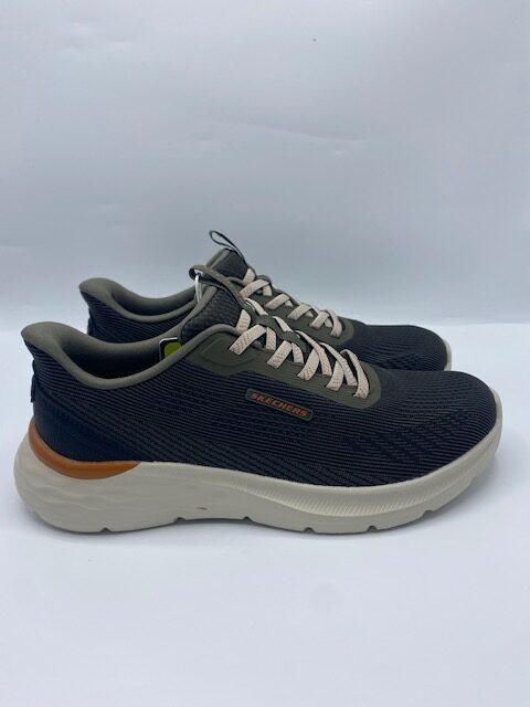 Sneakers Uomo Skechers Verde Militare 211369 – Comfort e Stile - Foto 2