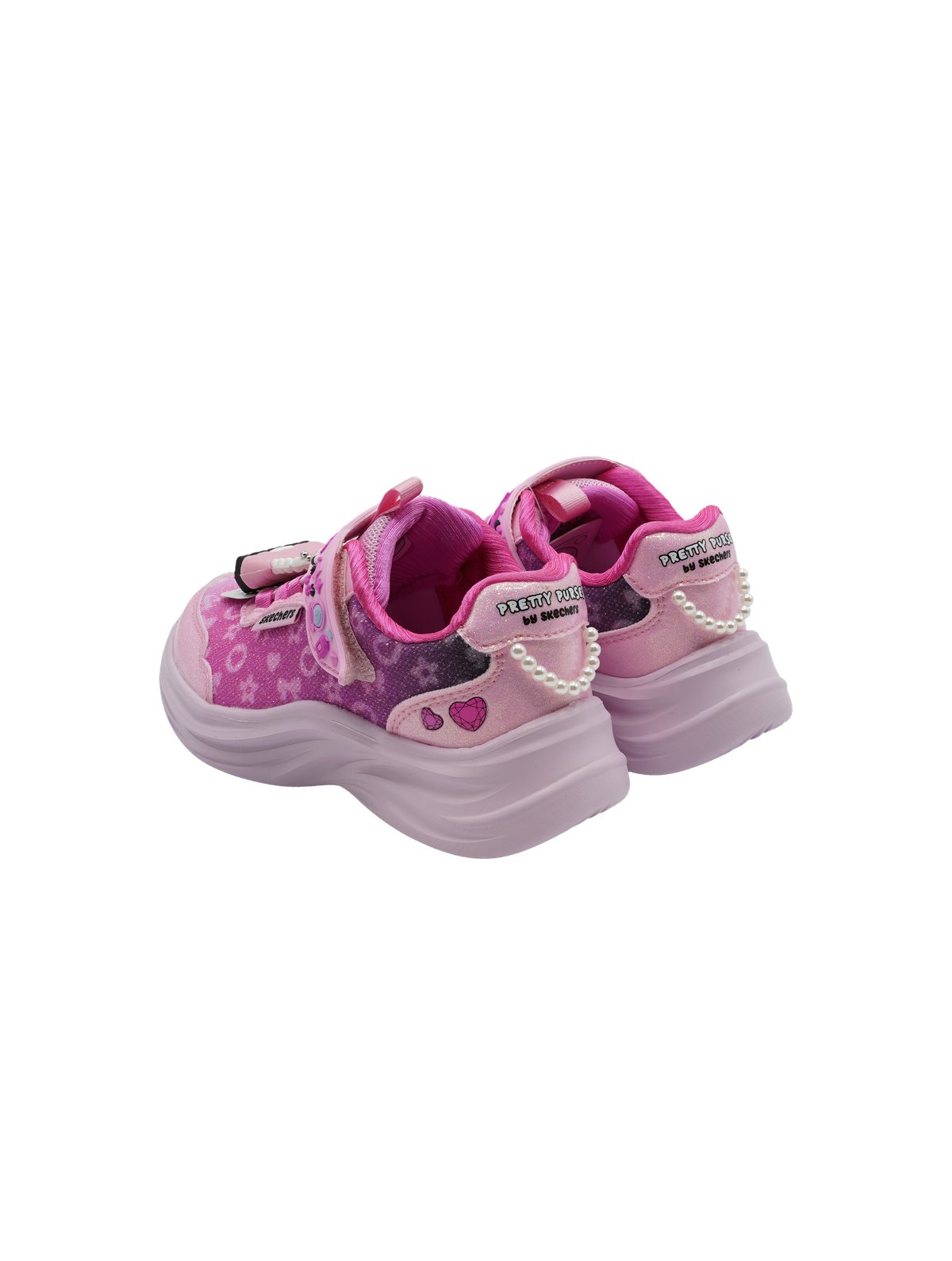 Skechers Power Jams 2.0 Pink Multi - Scarpe Bambina - Foto 4