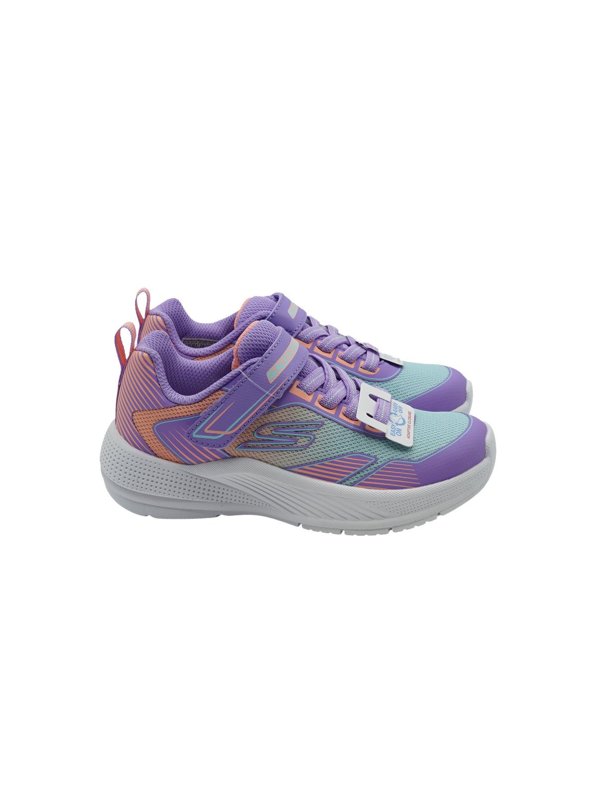 Skechers Microspec Advance Oasis Point Lavender Multi - Scarpe Bambina - Foto 2