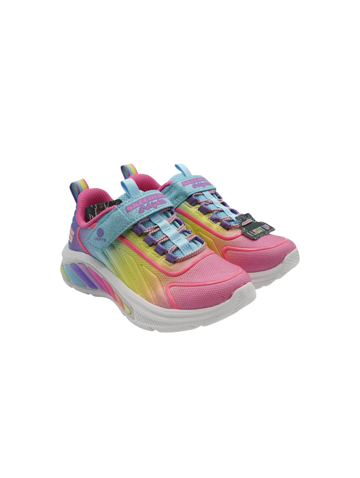 Skechers Rainbow Cruisers Bambina Turquoise Multi - Sneakers Bambina