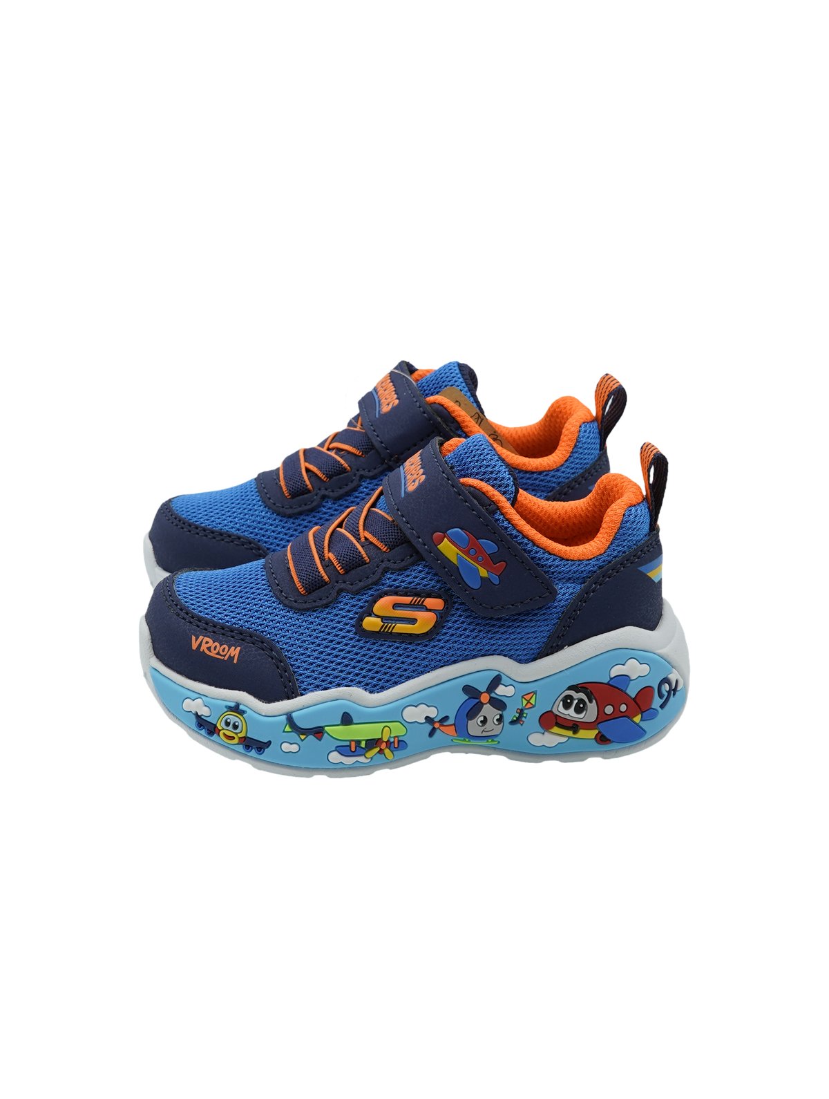 Skechers Play Scene Bambino Blue Navy - Scarpe Bambino - Foto 4