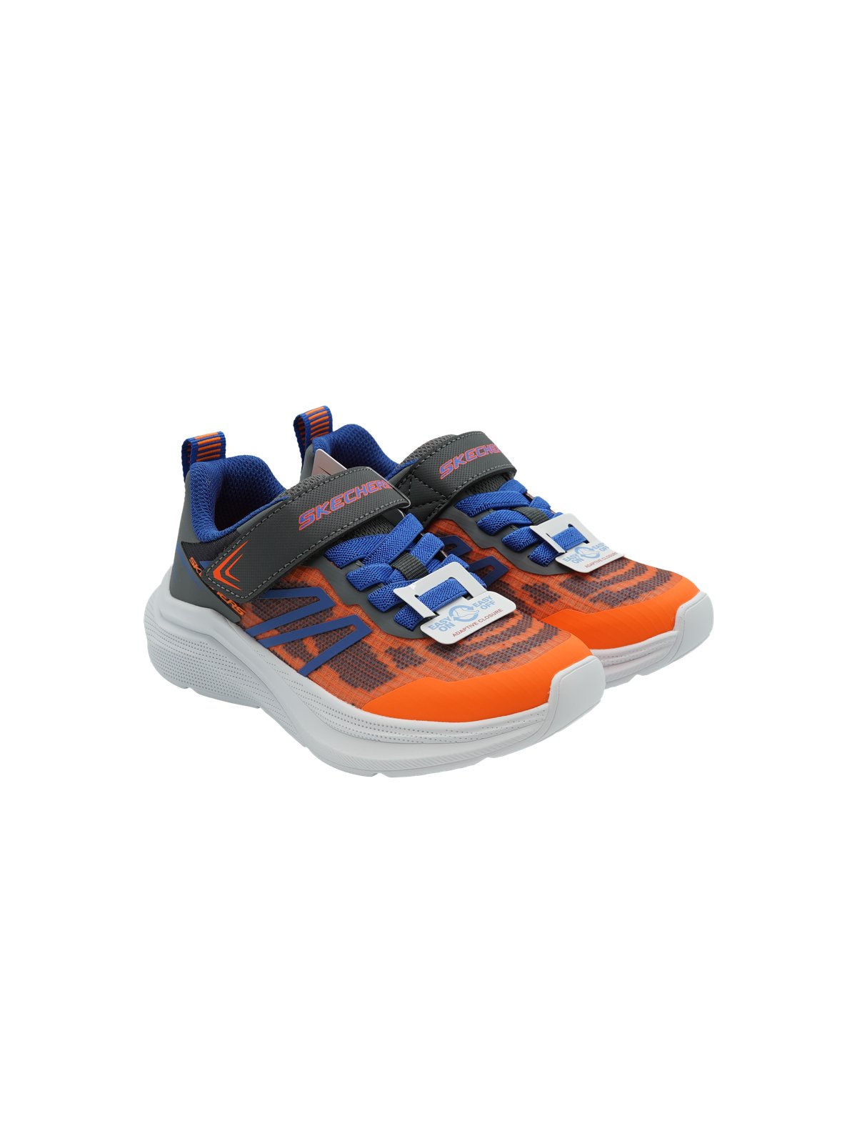 Skechers Micro Spec Velocity Bambino Orange - Sneakers Bambino