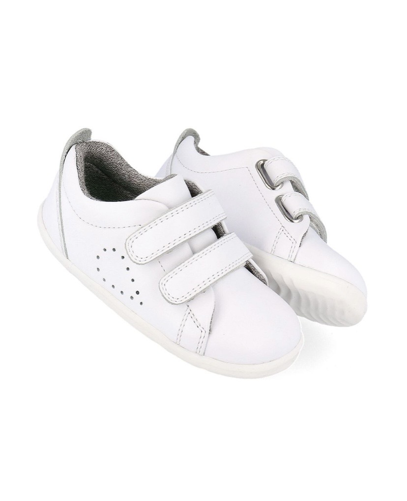 Sneakers Bimbo Bobux 640510 Bianche – Calzature Prima Infanzia