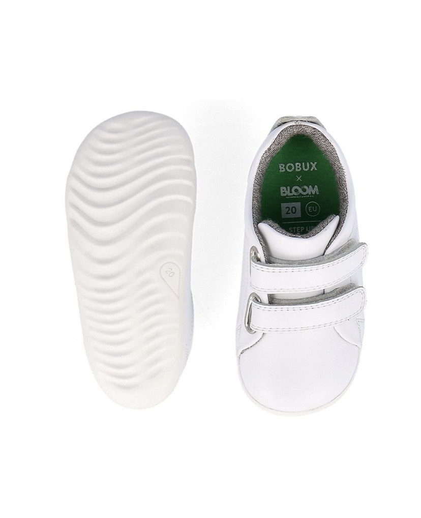 Sneakers Bimbo Bobux 640510 Bianche – Calzature Prima Infanzia - Foto 2