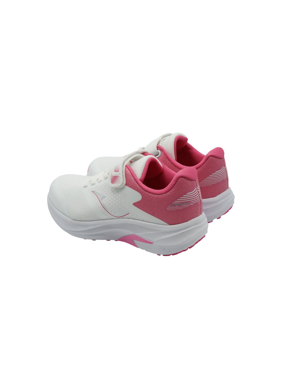 Joma SpeedJR 2502 Scarpe Running Bambina Bianche Rosa - Foto 4