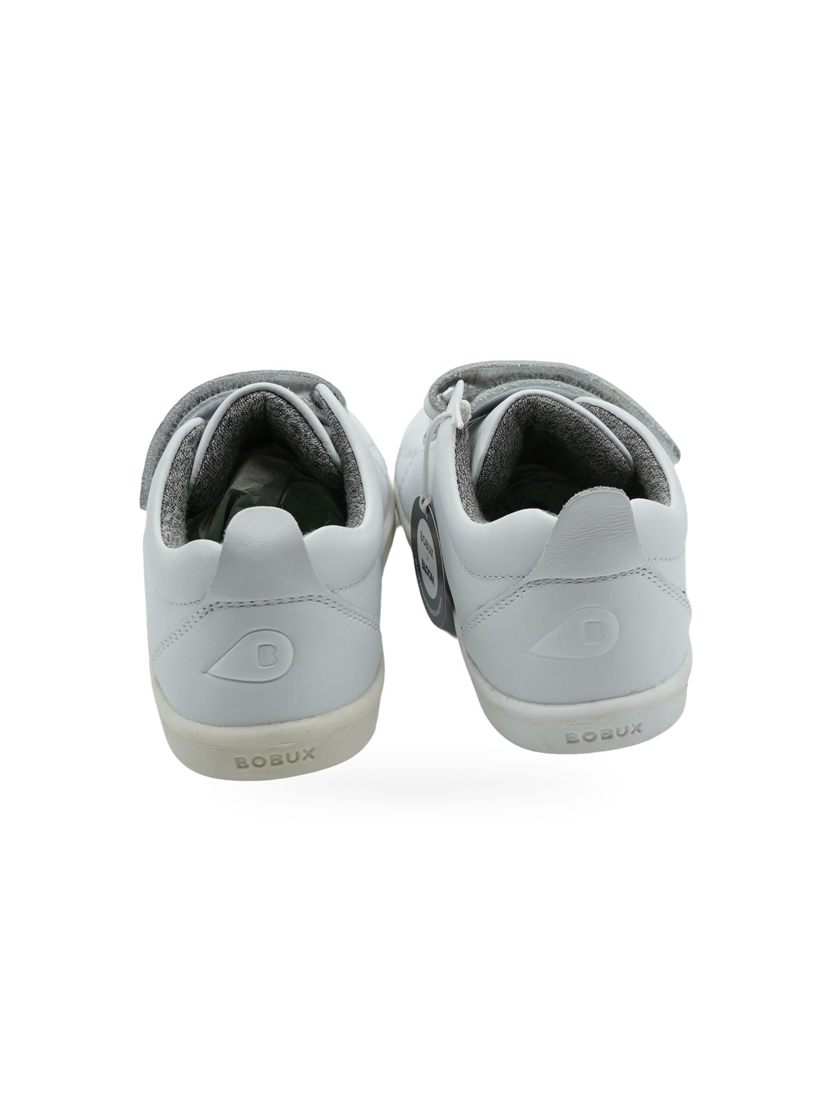 Bobux Grass Court Sneakers Bianche Bambina con Velcro - Foto 3