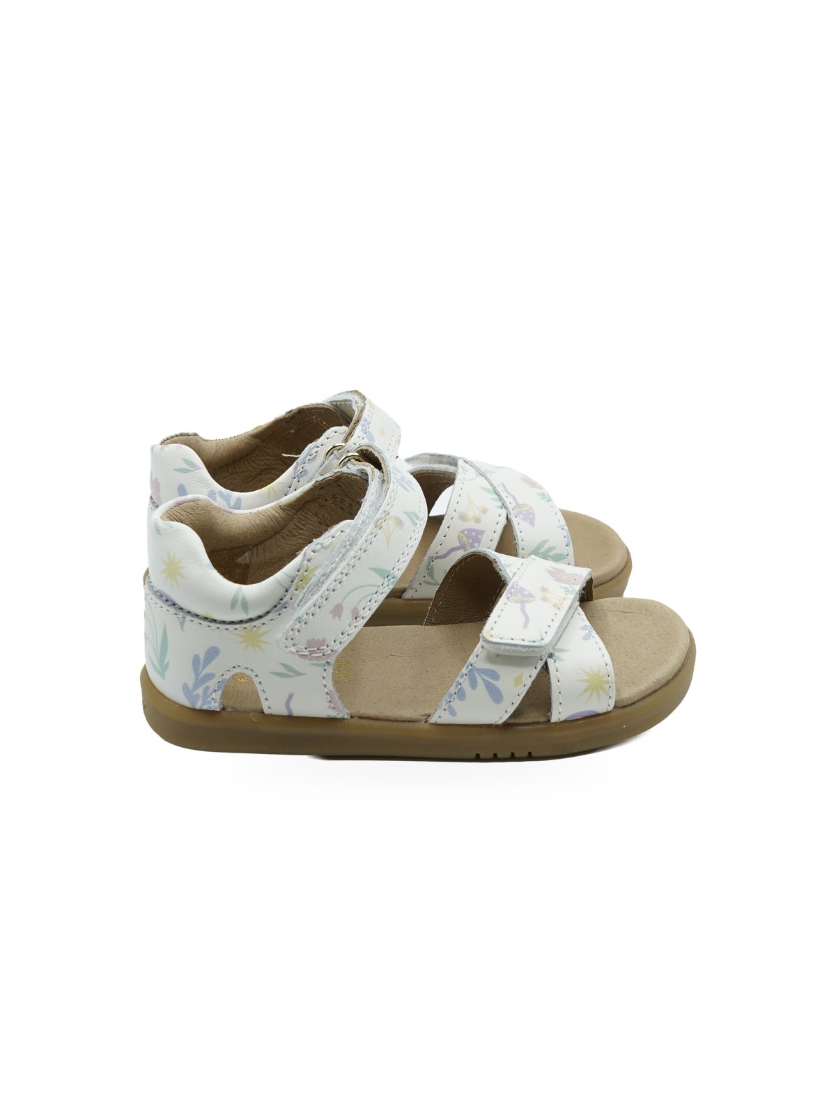 Bobux IWFLORA Sandali Bambina White Floral BQ10675W54LE220 - Foto 3