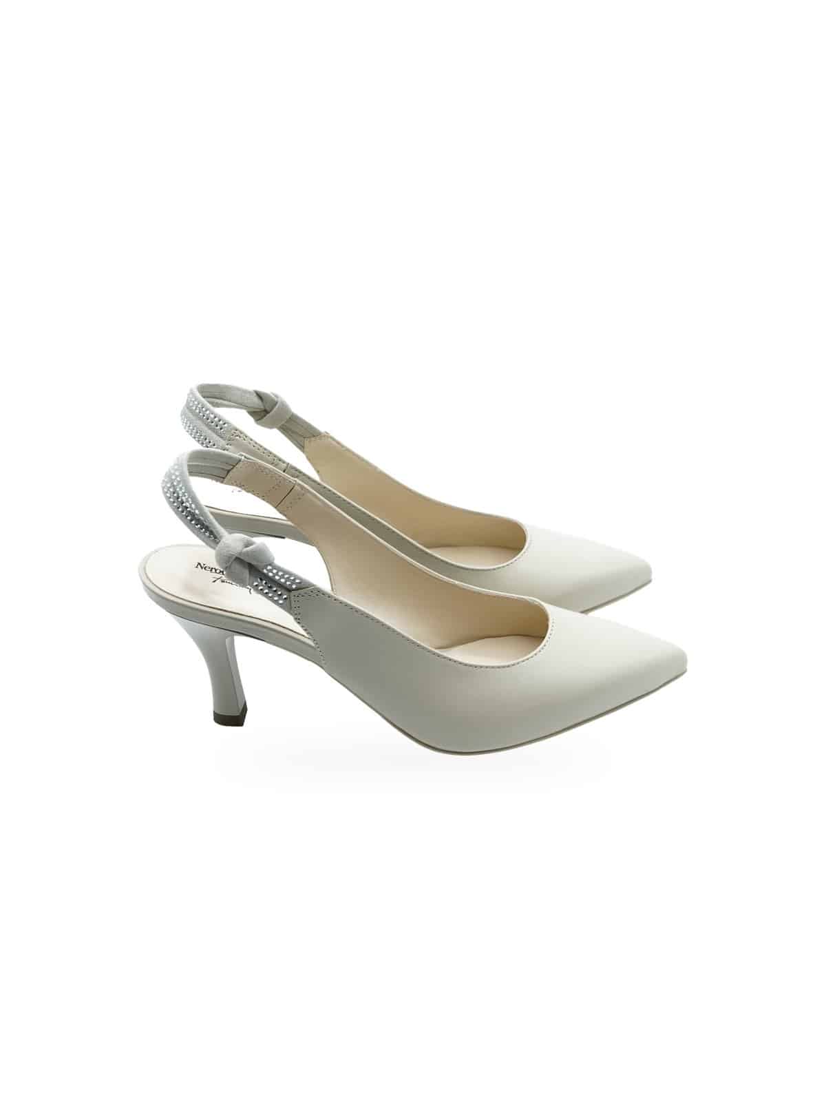 Nero Giardini Slingback Safari E218341DE - Décolleté Pelle Donna - Foto 2