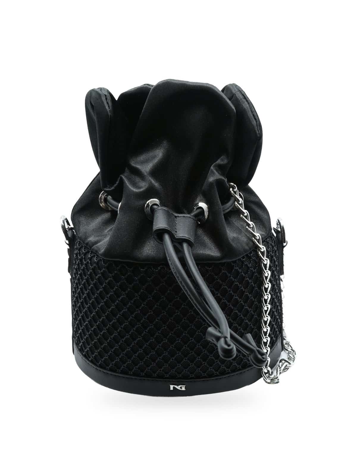 Nero Giardini Borsa Secchiello Palladium Nera Pelle