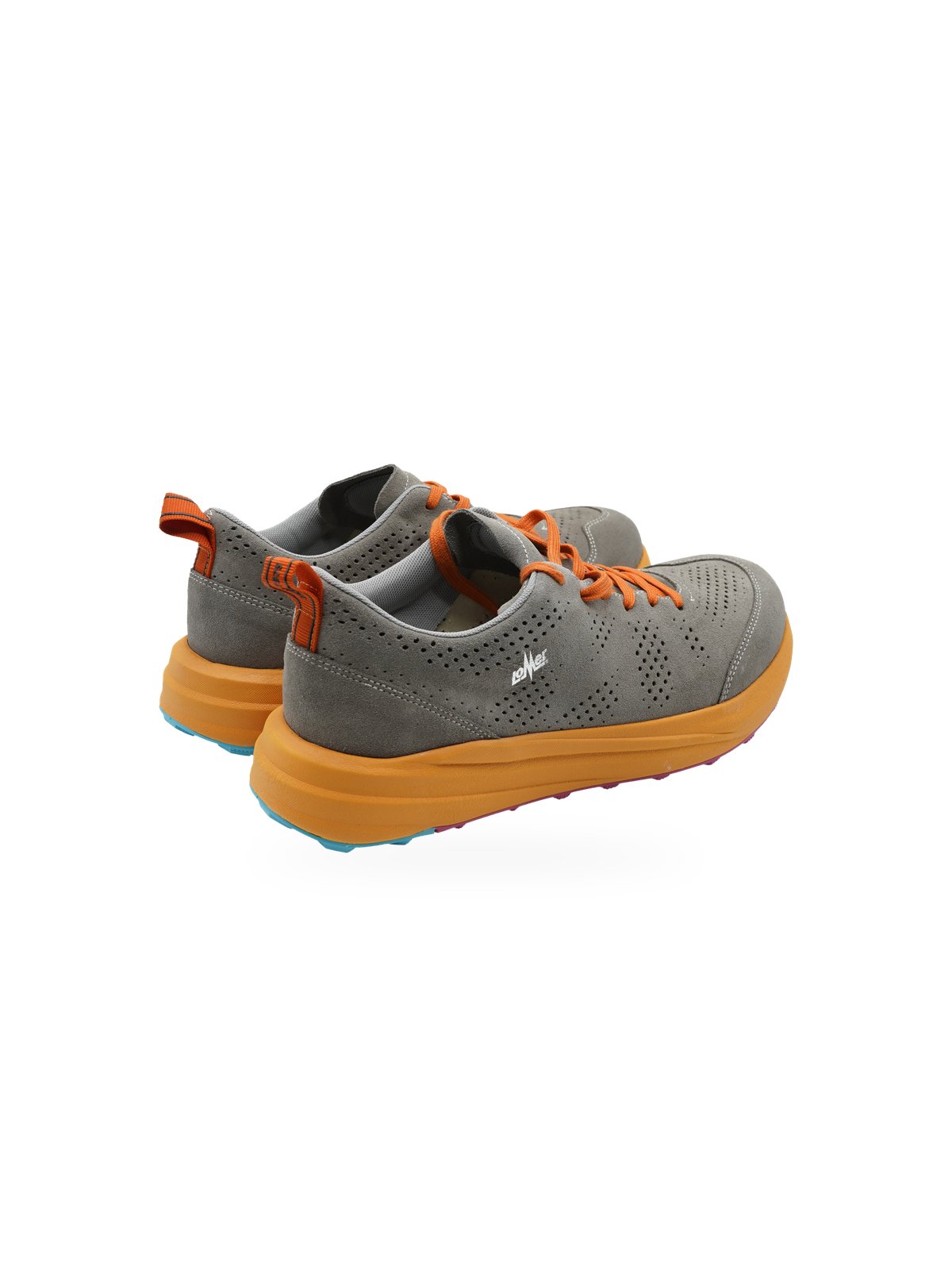 Lomer Vitality Fit Air Taupe - Sneaker Donna in Pelle - Foto 3