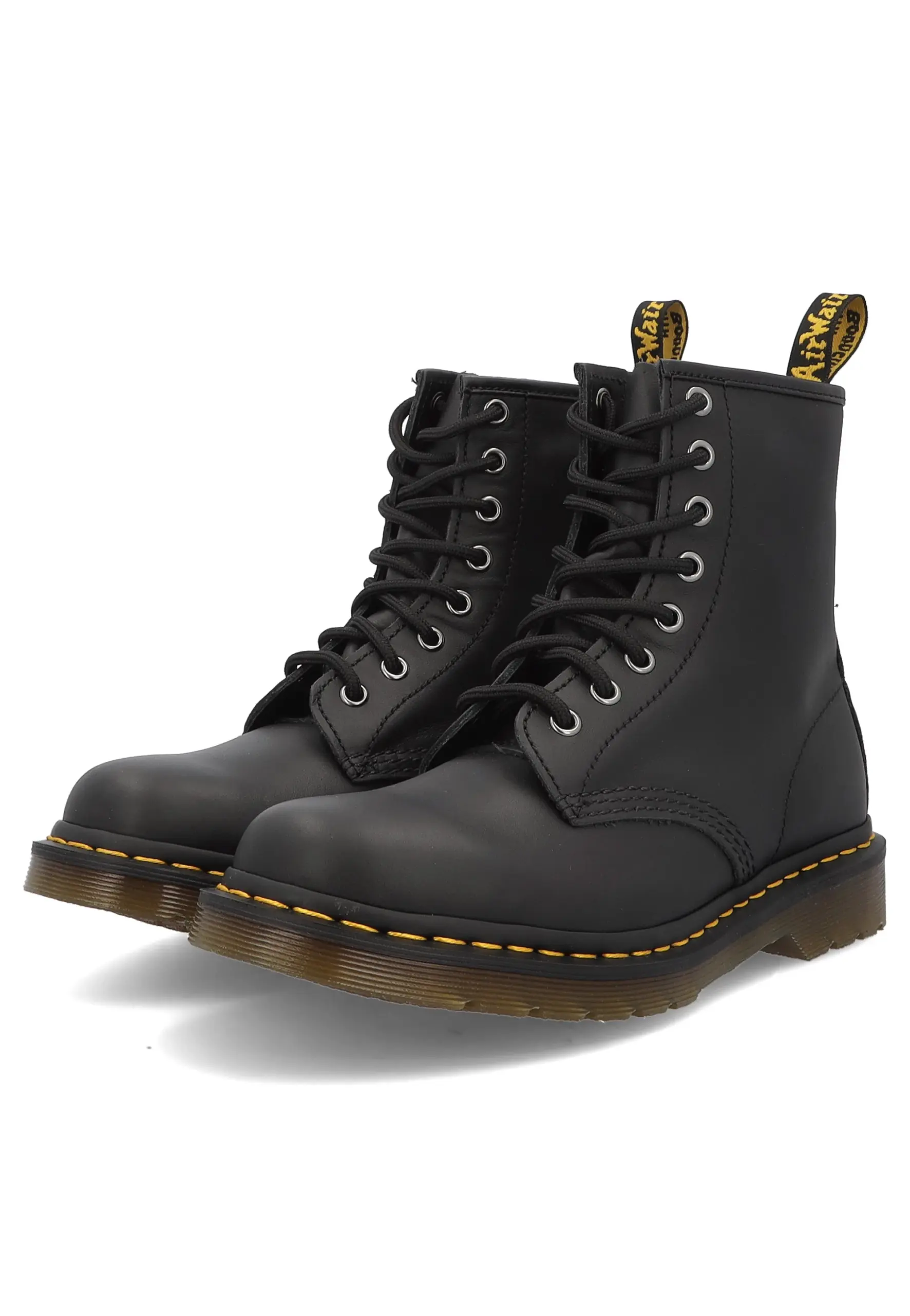 Stivale Dr. Martens Donna Nero Nappa 1460 – Icona Rock Underground