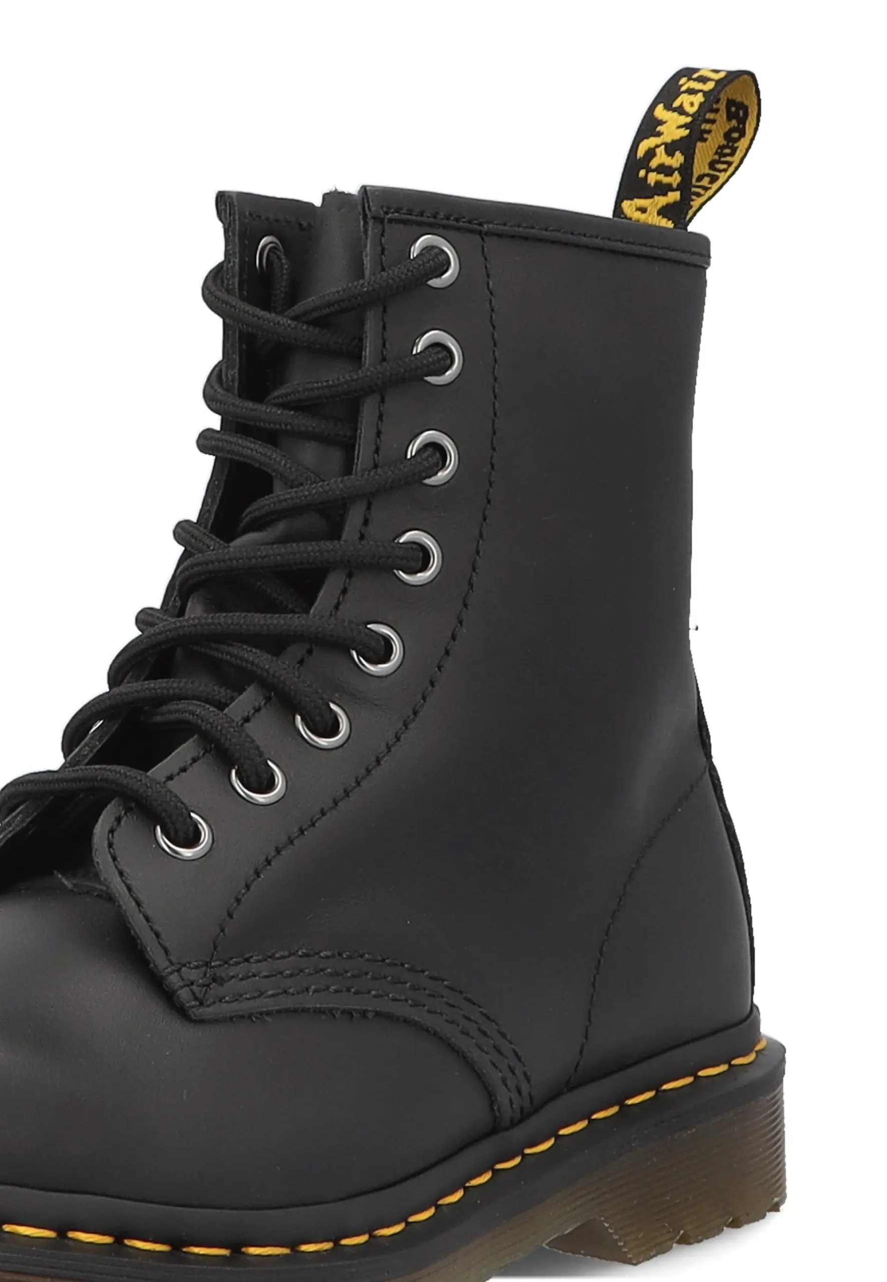 Stivale Dr. Martens Donna Nero Nappa 1460 – Icona Rock Underground - Foto 5
